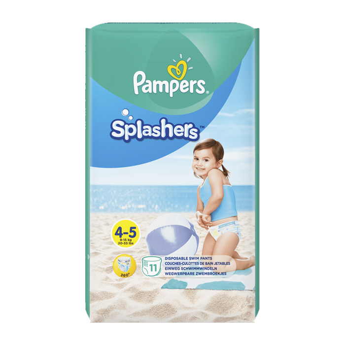 پوشک استخری سایز 4و5 بسته 11 عددی اورجینال پمپرز Pampers — تصویر ۲