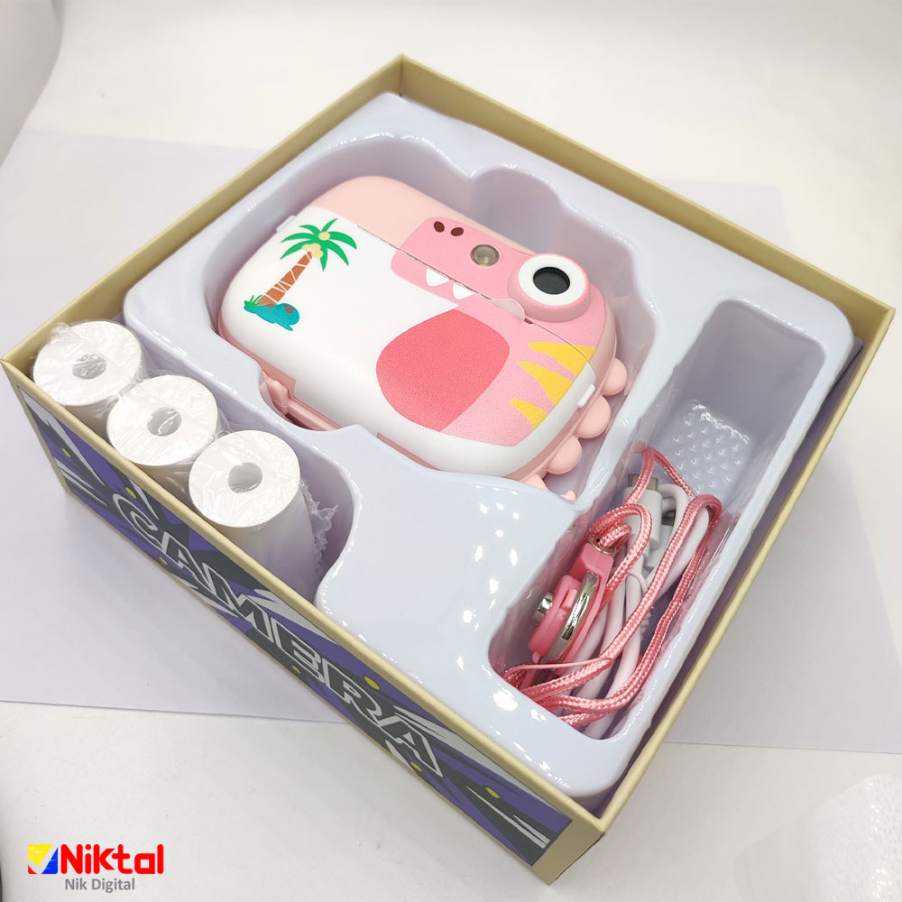 دوربین عکاسی و فیلم برداری کودک مدل D1 با قابلیت چاپ سریع و دوربین 48 مگاپیکسلی — تصویر ۶