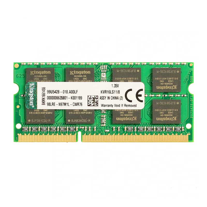 رم لپ تاپ Kingston DDR3L 8GB 1600MHz — تصویر ۲