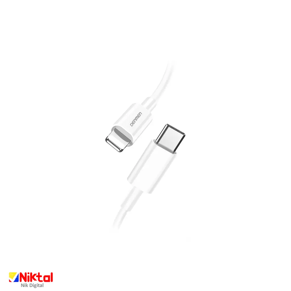 کابل تبدیل USB-C به لایتنینگ دنمن مدل D10L | طول 1 متر — تصویر ۴