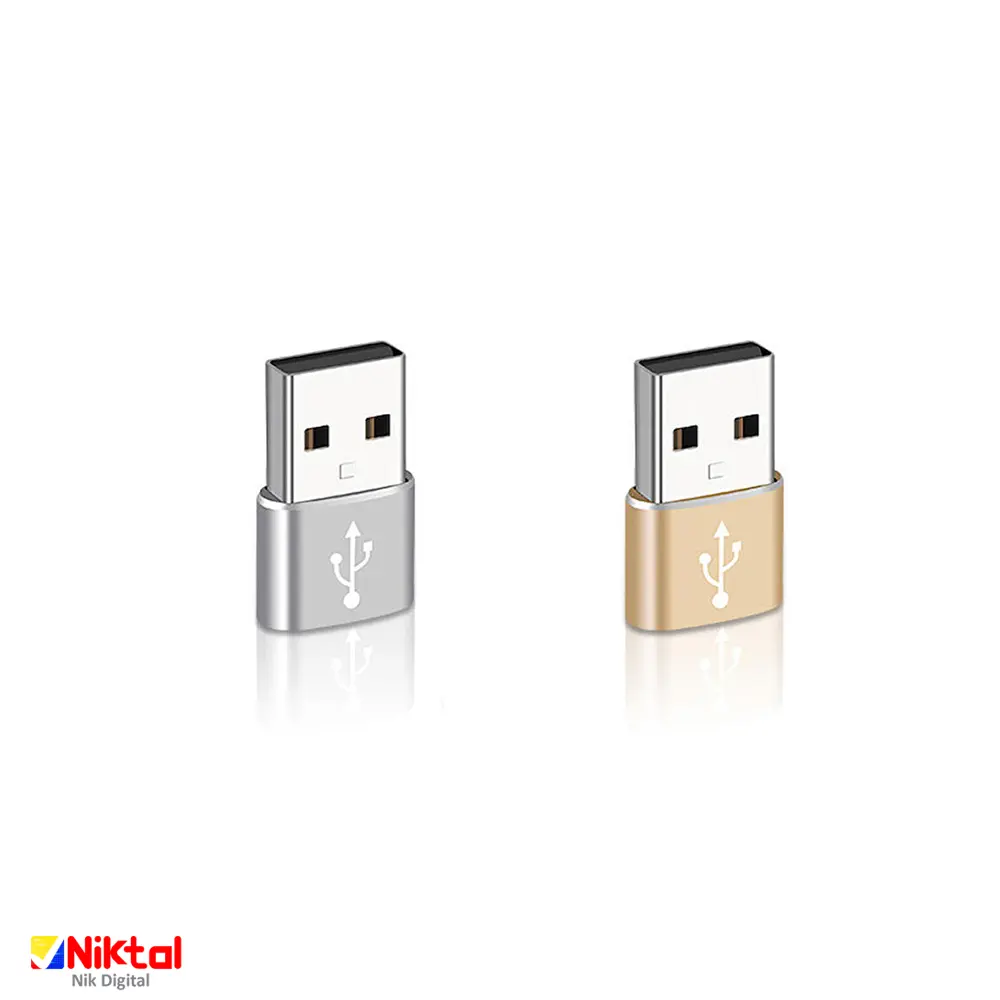 مبدل USB 3.0 به USB-C | با پشتیبانی از شارژ سریع