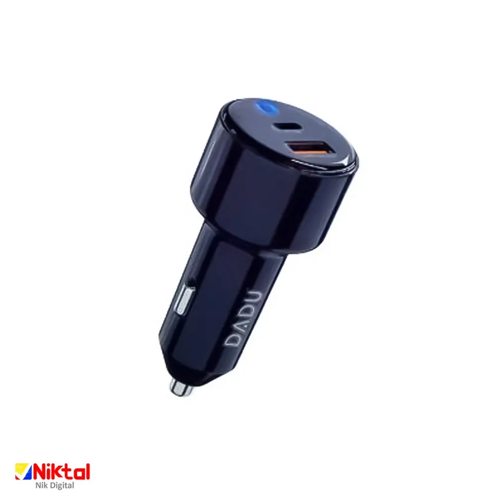 شارژر فندکی DADU DC-150 با توان 55 وات با کابل — تصویر ۲