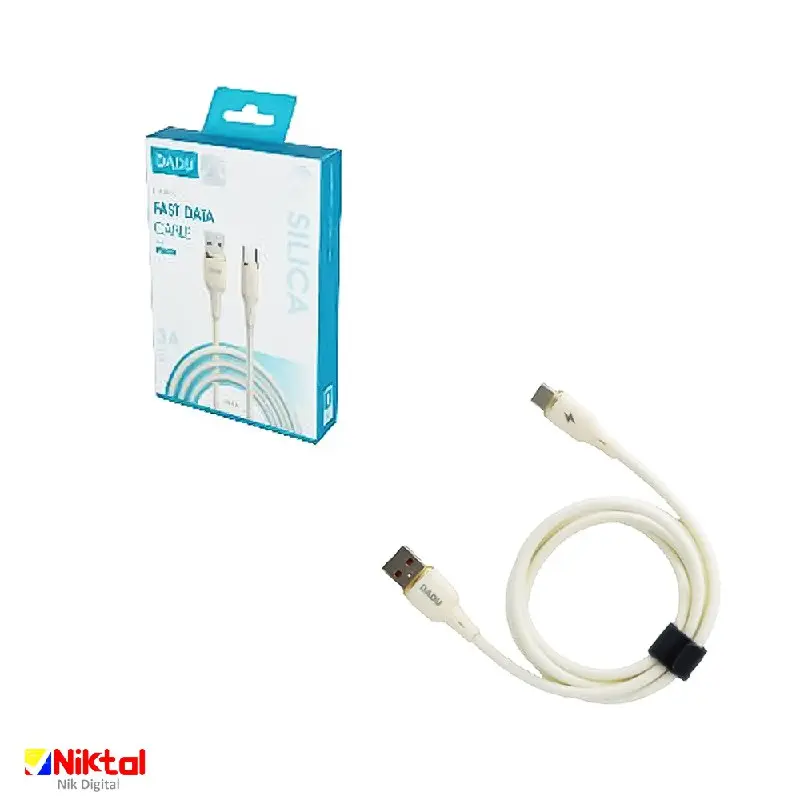 کابل فست شارژ DADU Type-C DC-C025 با طول 1 متری