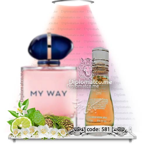 ادکلن جورجیو آرمانی مای وِی ( اسمارت کد 581 – 15 میل) اورجینال