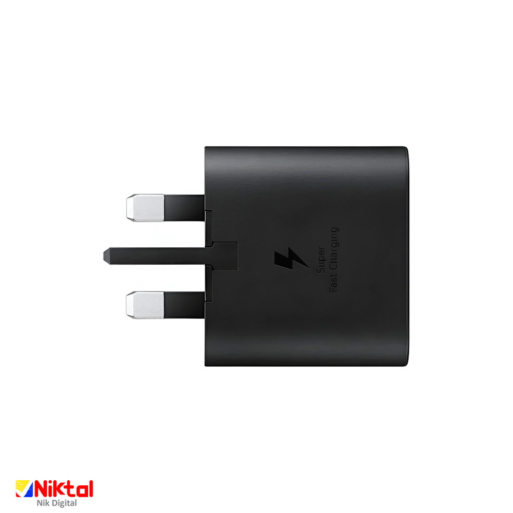 آداپتور شارژر سامسونگ 3پین بدون کابل 25W — تصویر ۳