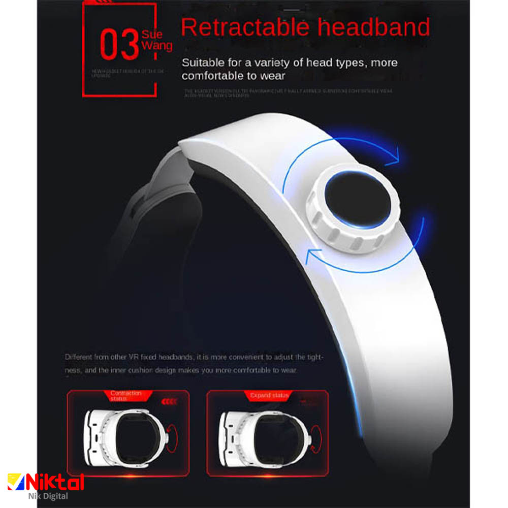 عینک واقعیت مجازی شاینکن مدل VR-G02EF — تصویر ۶