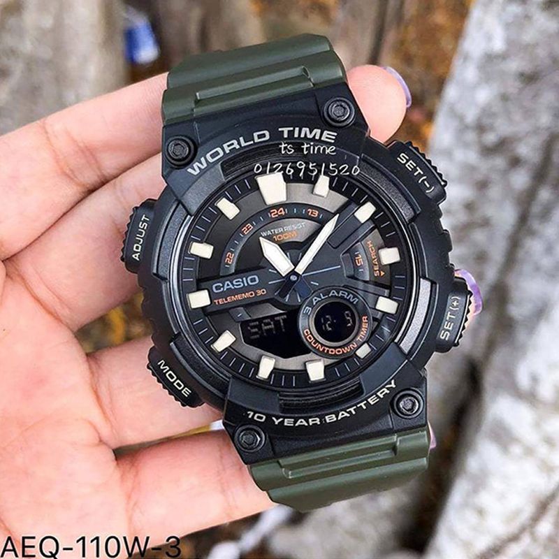 ساعت مچی مردانه کاسیو مدل AEQ-110W-3A — تصویر ۵
