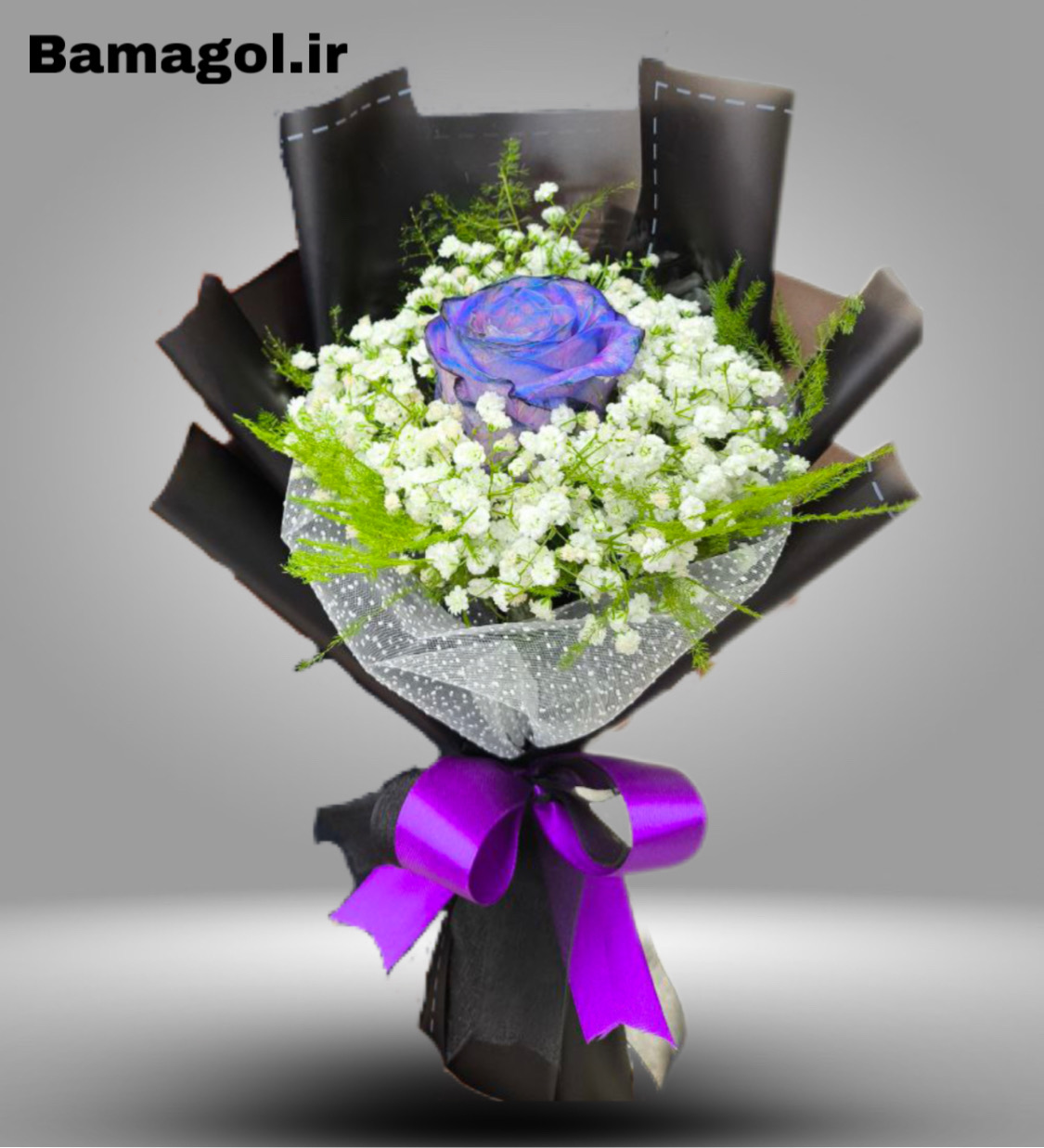 دسته گل مینیاتوری(گیفت) رز_عروس_کد 0039