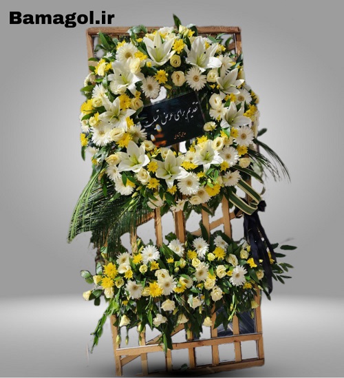 تاج گل ترحیم موج کد 2024