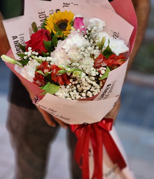 دسته گل ترکیبی_کد0034