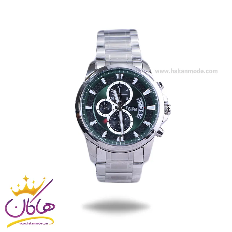 ساعت مچی فروچی مردانه فلزی صفحه سبز FC03271/02