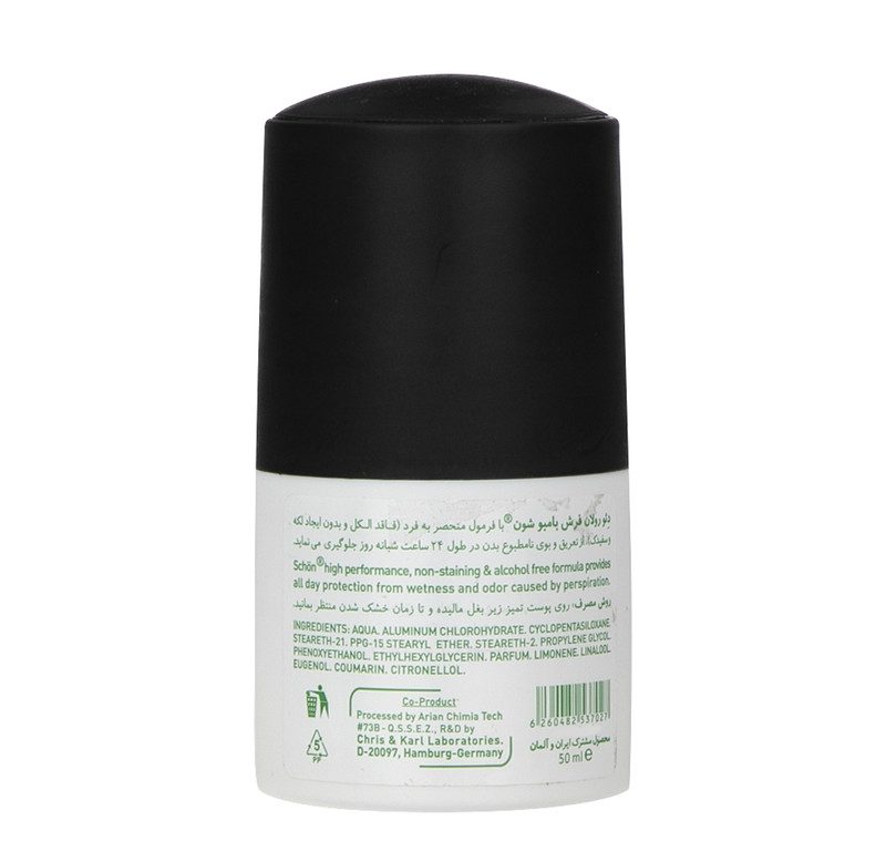 رول ضد تعریق مردانه شون مدل Fresh Bamboo حجم 50 میلی لیتر — تصویر ۵