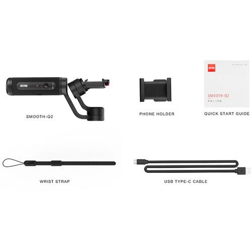 گیمبال استابلایزر موبایل ژیون Zhiyun Smooth Q2 — تصویر ۵