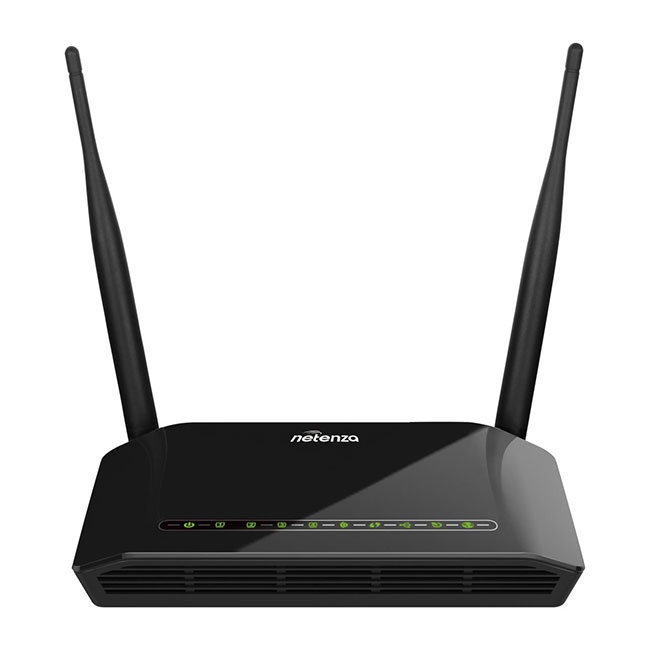 مودم روتر اینترنت ADSL2 نتربیت بی سیم نتنزا Netenza NSL-2740U — تصویر ۲