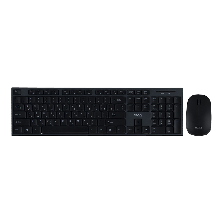 کیبورد و ماوس بی سیم تسکو مدل TSCO TKM 7020W