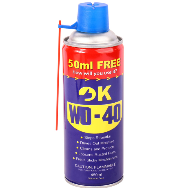 اسپری روان کننده اوکی مدل WD-40 حجم 450 میلی لیتر