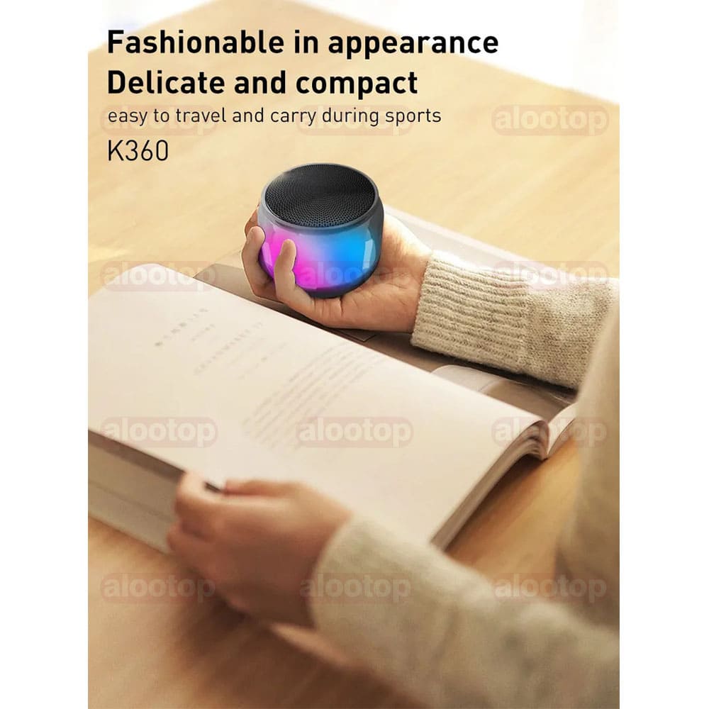 اسپیکر بلوتوثی وسدار مدل K360 — تصویر ۴