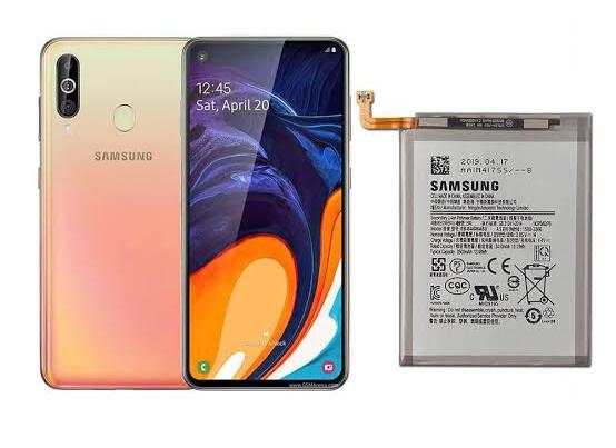 باتری اصلی Galaxy A60 (شرکتی با گارانتی) — تصویر ۳