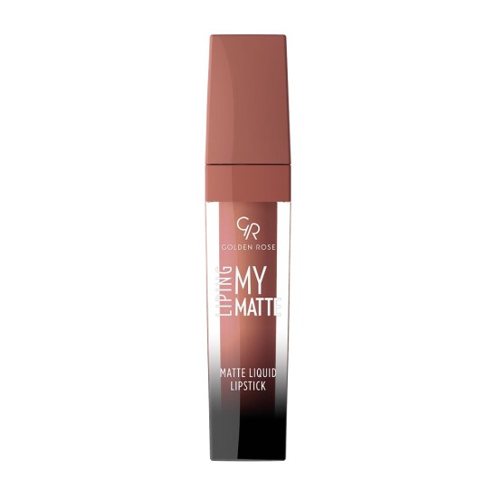 رژ لب مایع و مات گلدن رز Golden rose مدل Liping My Matte شماره 17