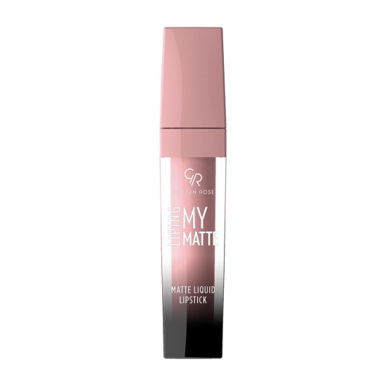 رژ لب مایع و مات گلدن رز Golden rose مدل Liping My Matte شماره 01