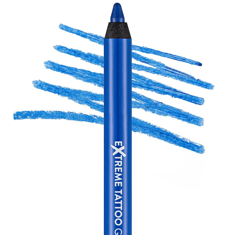 مداد چشم ژله ای ضد آب فلورمار Flormar مدل Extreme tattoo Gel Pencil شماره 12 رنگ Blue Dream — تصویر ۳