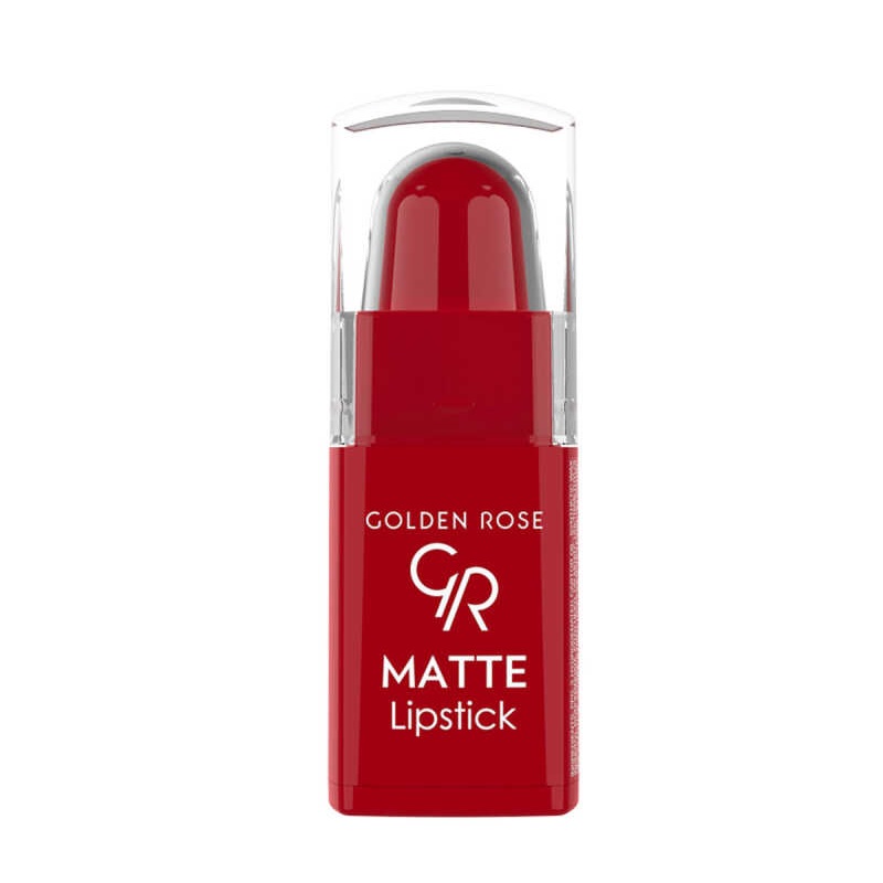 رژ لب جامد و مات مینی گلدن رز Golden Rose سری Matte Lipstick شماره 35 — تصویر ۲