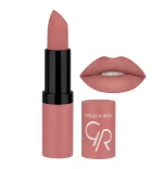 رژ لب جامد مات و مخملی گلدن رز Golden Rose مدل GR Velvet Matte Lipstick شماره 39 — تصویر ۳