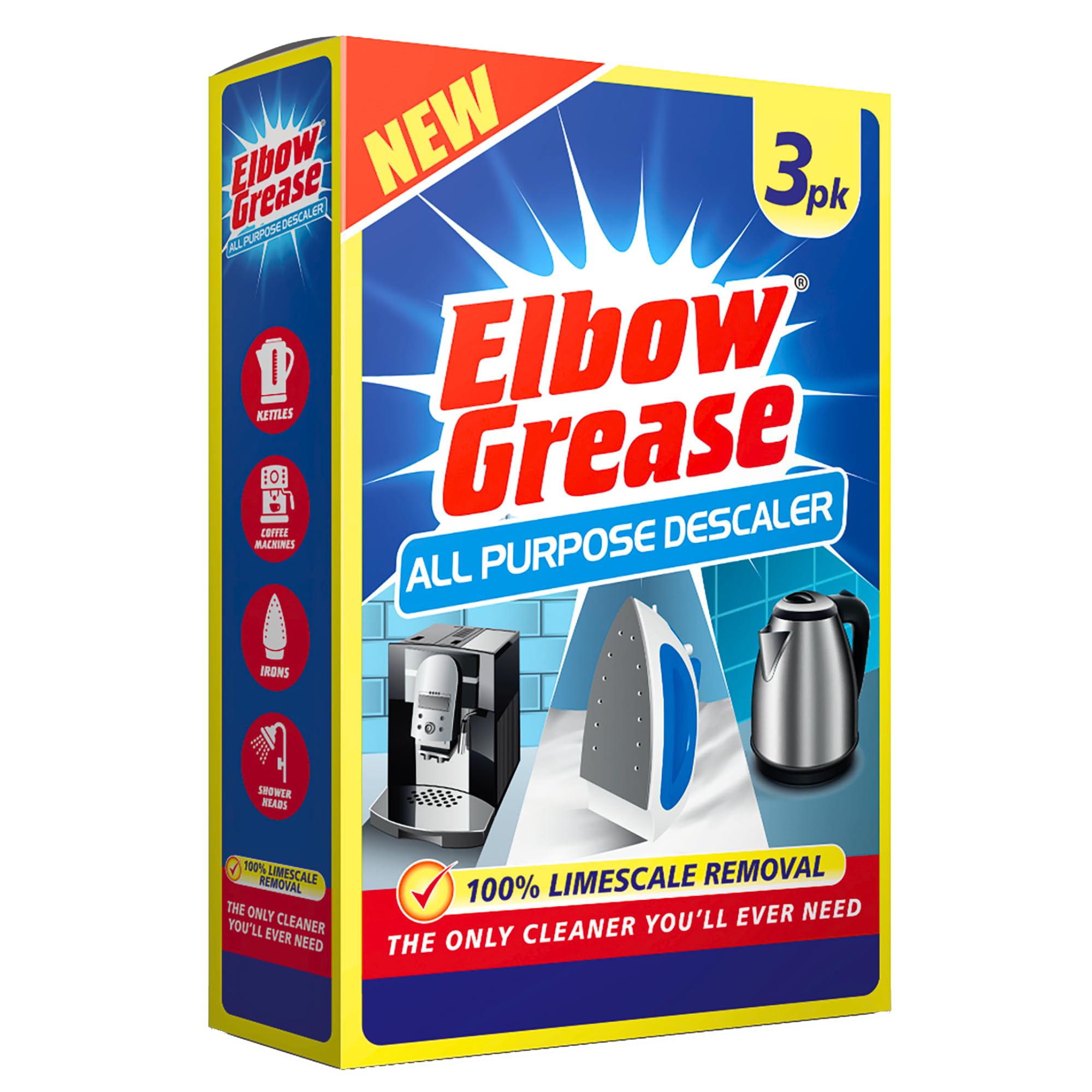 پک 3 عددی جرمگیر اتو, قهوه ساز و کتری البو گریس Elbow Grease بسته 75 گرمی