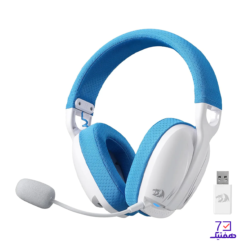 هدست بی سیم گیمینگ ردراگون مدل Redragon Skuld H878 WB — تصویر ۳