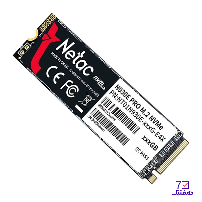 اس اس دی اینترنال نتاک مدل Netac N930E PRO ظرفیت 1 ترابایت — تصویر ۳