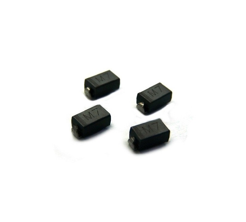 دیود 1N4007 SMD – M7(بسته 50 تایی) — تصویر ۳
