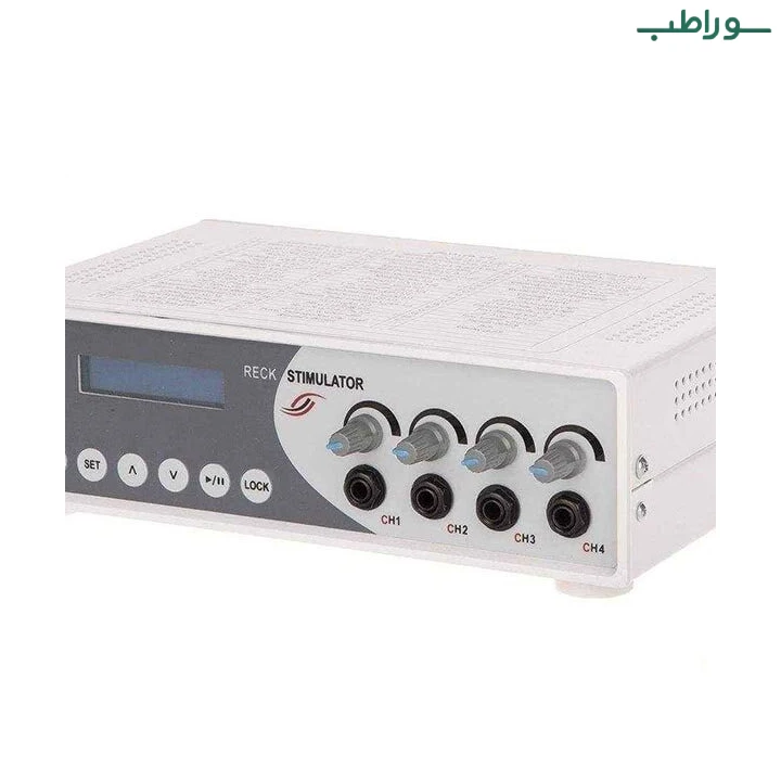 دستگاه فیزیوتراپی چهار کاناله رک 61 برنامه