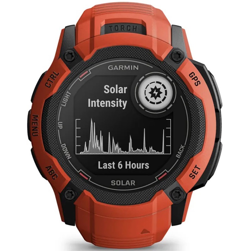 ساعت گارمین Instinct 2x Solar Flame Red - قیمت و خرید از گالری تیک تاک — تصویر ۷