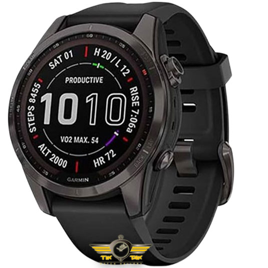 ساعت گارمین GARMIN FENIX 7S SAPPHIRE SOLAR GRAY — تصویر ۲