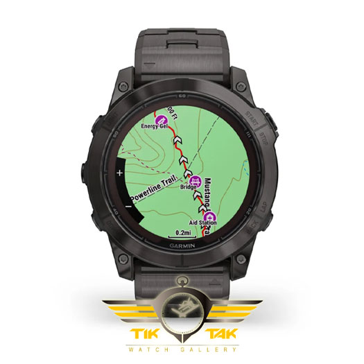 ساعت گارمین FENIX 7X PRO SAPPHIRE SOLAR FULL TITANIUM — تصویر ۵