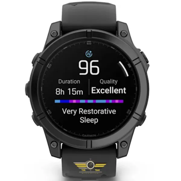 ساعت گارمین fenix E – 47 mm AMOLED Slate Gray | گالری ساعت تیک تاک - نمایندگی محبوب ترین برند های ساعت جهان در ایران — تصویر ۵