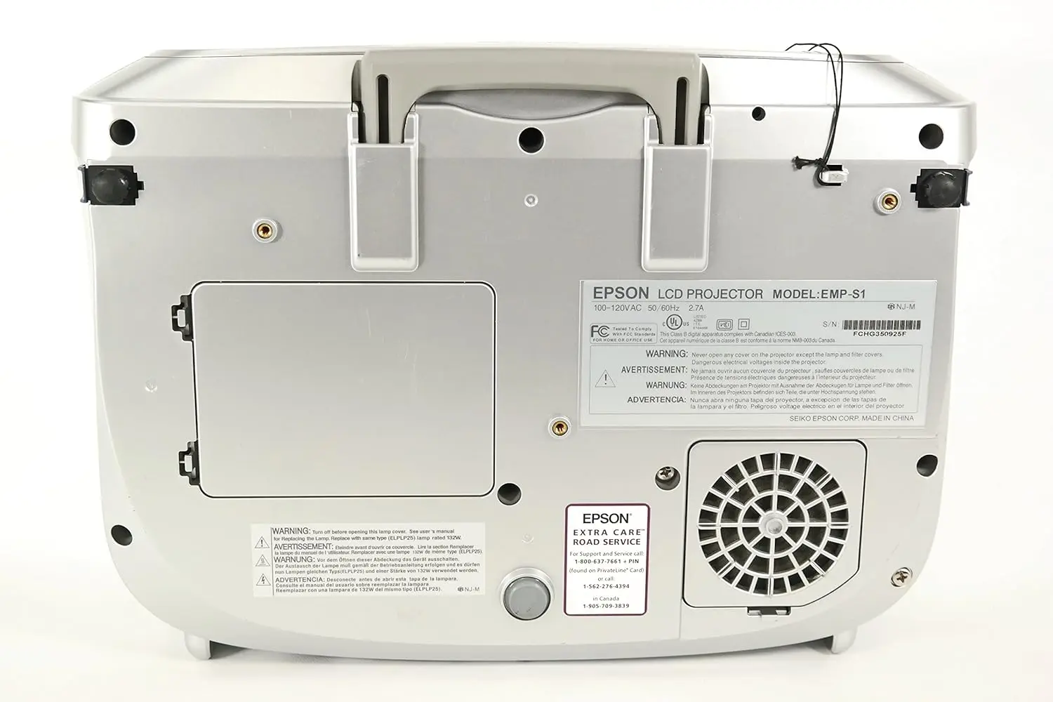 ویدئو پروژکتور استوک Epson EMP-S1H — تصویر ۷