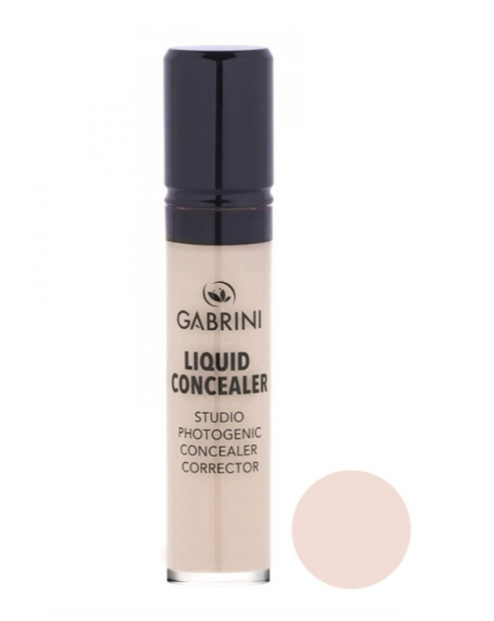 کانسیلر مایع Gabrini اصل ( ارسال با ضمانت اصل بودن)مدل Liquid Concealer کپی — تصویر ۲
