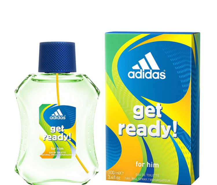 ادکلن مردانه Adidas Get ready for himگت ریدی فور هیم اصل (ارسال با ضمانت اصل بودن) — تصویر ۲
