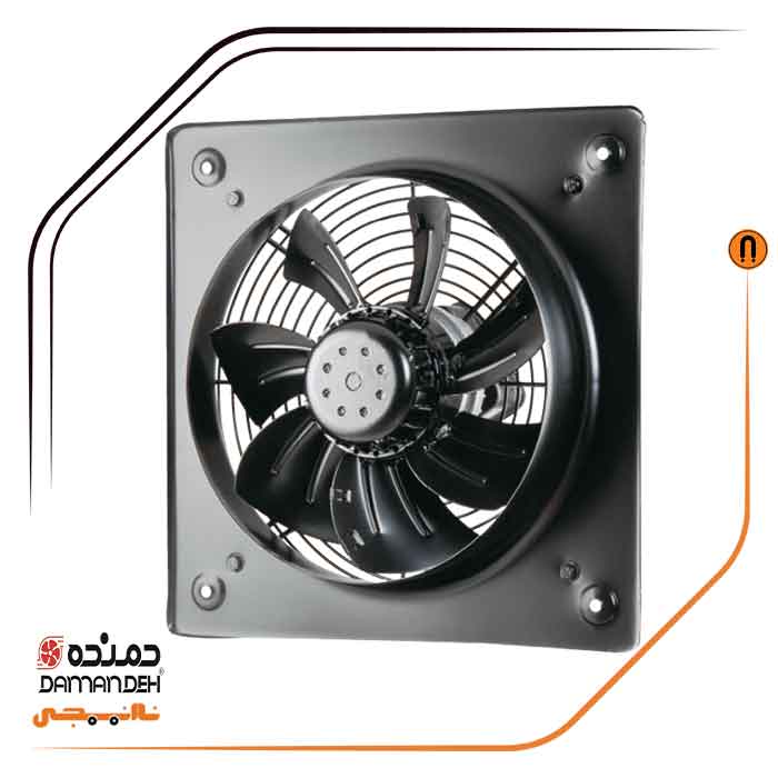 هواکش صنعتی دمنده سری ایلکا مدل VIK-45A4T-H — تصویر ۴