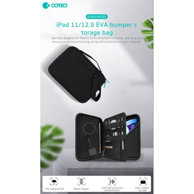 کیف لوازم جانبی کوتتسی مدل 61031 مناسب برای تبلت اپل 11 اینچ — تصویر ۳