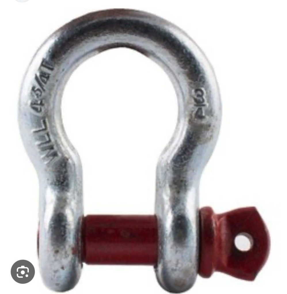 شگل SHACKLE 4.750 تنی تناژ دار کد(126) — تصویر ۳