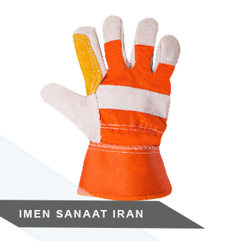دستکش ایمنی چرمی مکانیکی