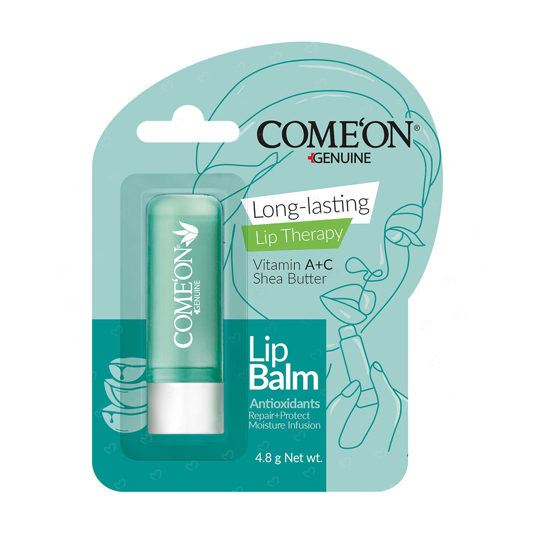 بالم لب نرم و مرطوب کننده کامان مدل Long Lasting Lip Therapy رایحه آلوورا وزن 4.8 گرم — تصویر ۲
