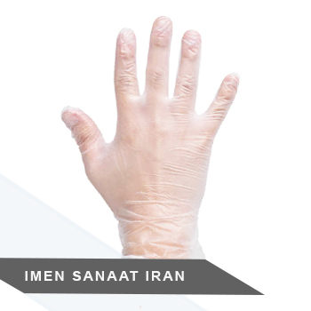 دستکش ایمنی وینیل معاینه غیراستریل کم پودر — تصویر ۲