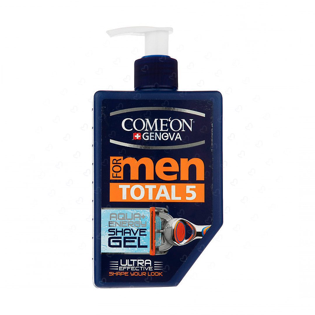 ژل اصلاح کامان مدل TOTAL 5 حجم 260 میلی لیتر — تصویر ۲