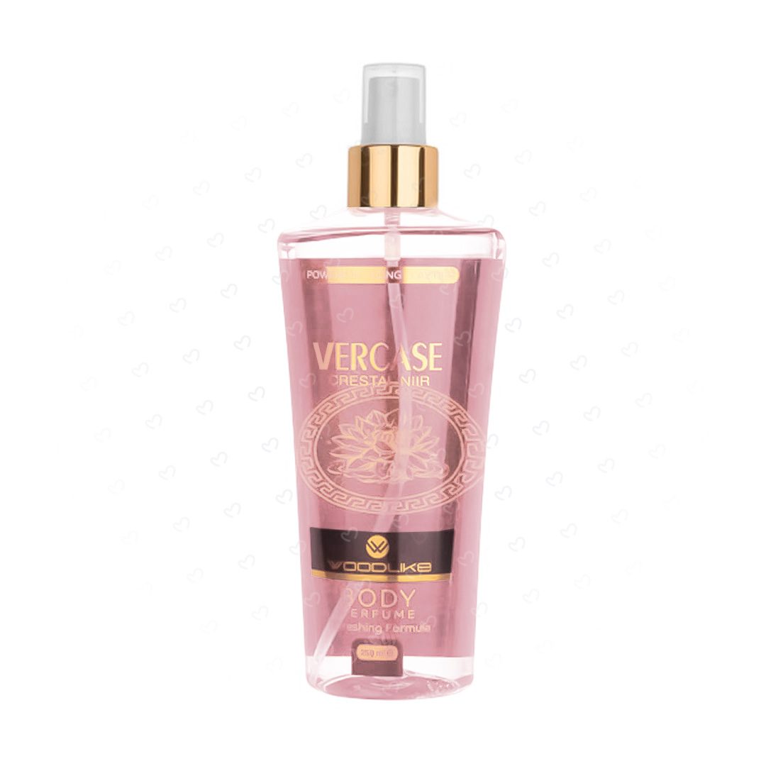 بادی اسپلش زنانه Versace Bright Crystal وودلایک 250 میلی لیتر — تصویر ۲