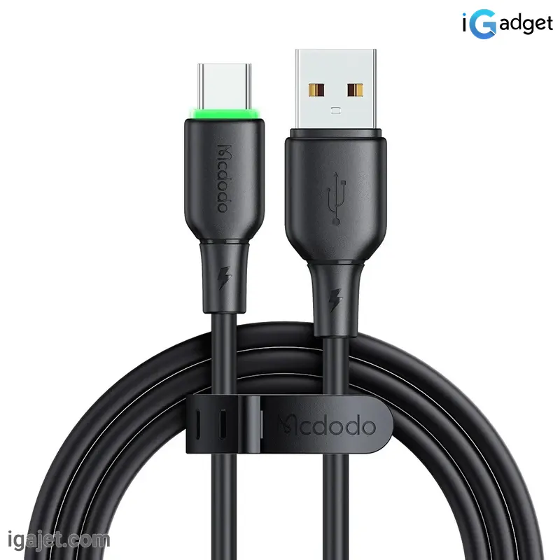 کابل تبدیل USB به USB-C مک دودو مدل CA-475 طول 1.2 متر