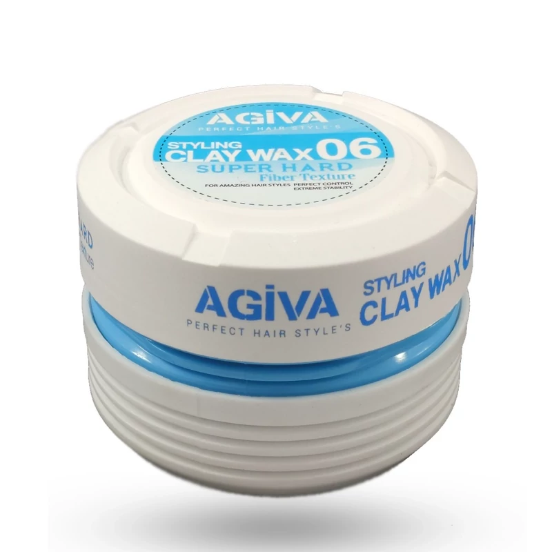 واکس مو سفید آگیوا AGiVA شماره 06 مدل آدامس Styling Clay Wax حجم 175 میل — تصویر ۲