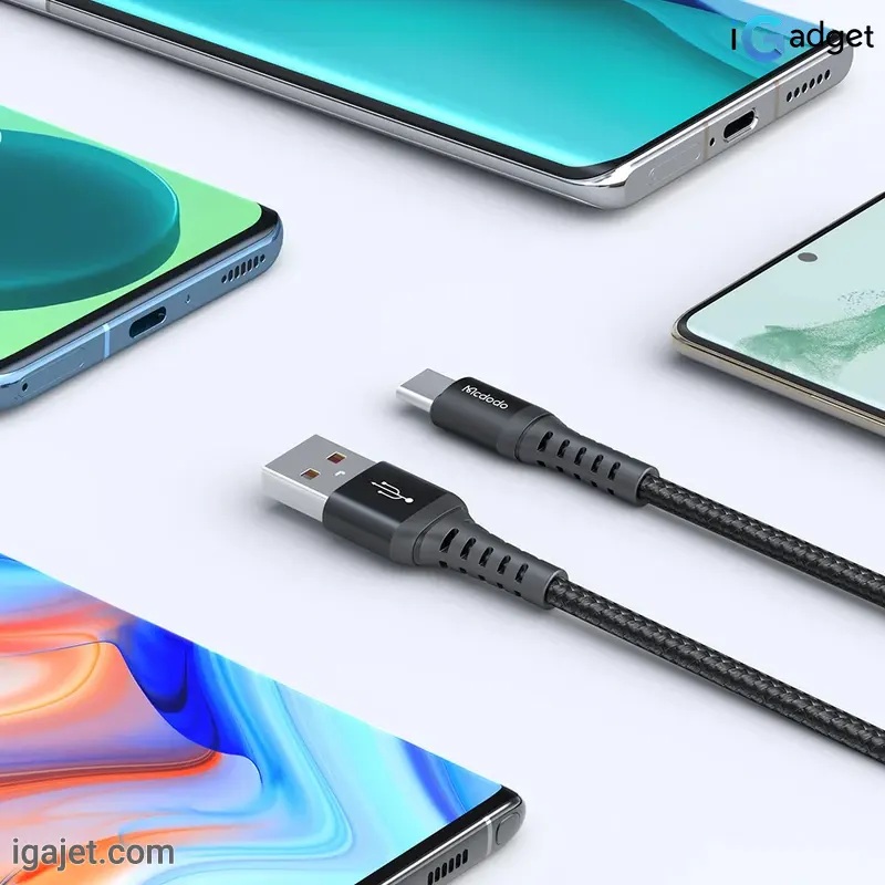 کابل تبدیل USB به Type-C مک دودو مدل CA-2271 | طول 1 متر — تصویر ۴